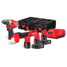 Набір з двох акумуляторних інструментів Milwaukee M12 FPP2AX-423P (4933478825)