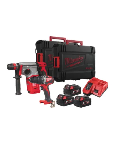 Набор бесщёточного аккумуляторного электроинструмента Milwaukee M18 BLPP2E-503X (4933492649)