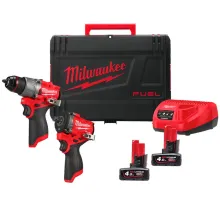 Набір з двох акумуляторних інструментів Milwaukee M12 FPP2X2-402X (АКБ і ЗП) (4933498741)