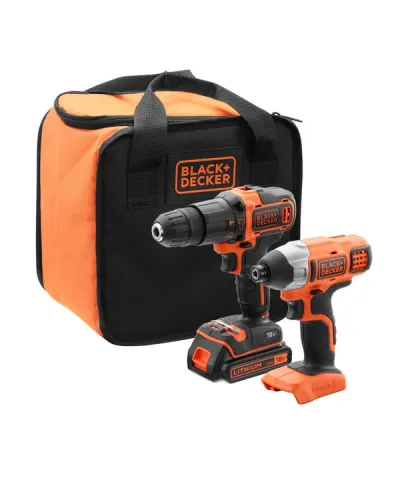 Набір з двох інструментів BLACK+DECKER BCK21S1S (BCK21S1S)