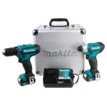 Набір акумуляторного інструменту Makita CXT 12 V MAX CLX224X (АКБ і ЗП) (CLX224X)