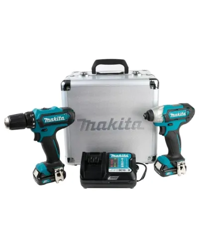 Набір акумуляторного інструменту Makita CXT 12 V MAX CLX224X (АКБ і ЗП) (CLX224X)