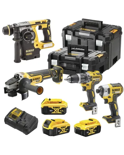 Набір із чотирьох інструментів безщіткових DeWALT DCK422P3T (DCK422P3T)