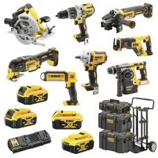 Набір із восьми інструментів безщіткових DeWALT DCK856P4 (DCK856P4)