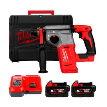 Перфоратор аккумуляторный Milwaukee SDS-PLUS M18 BLH-502X (АКБ и ЗУ) (4933478894)