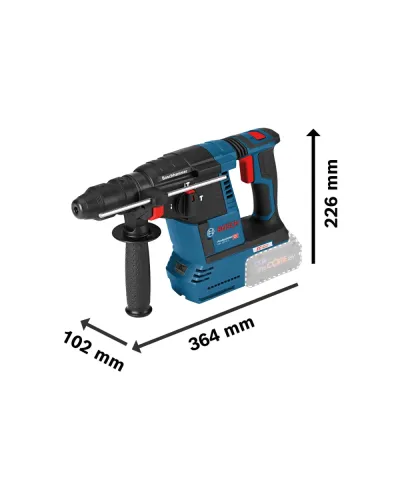 Акумуляторний перфоратор Bosch з SDS plus GBH 18V-26F (0611910000)