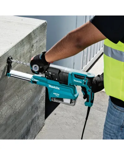 Перфоратор Makita з фільтром HEPA (SDS-Plus) (HR2652)