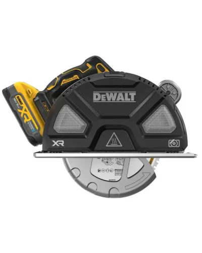 Пила дискова акумуляторна по металу DeWALT DCS383H2 (АКБ і ЗП) (DCS383H2)