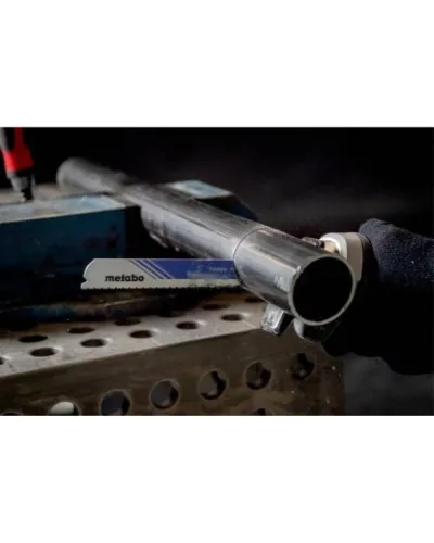 Акумуляторна шабельна пила Metabo SSEP 18 LTX BL MVT +2 АКБ 8 Аг із ЗП у кейсі METABOX 165 L (602258810)