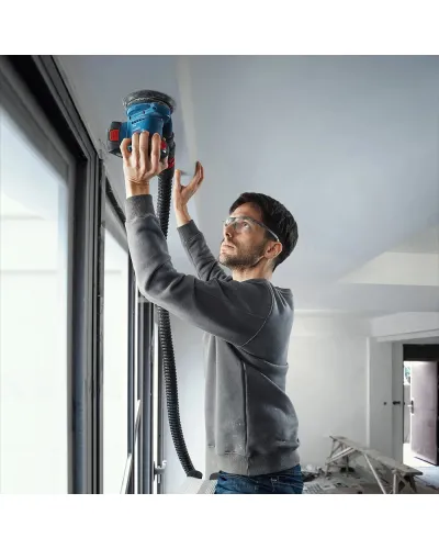 Акумуляторна ексцентрикова шліфмашина Bosch GEX 185-LI Professional без АКБ і ЗП (06013A5020)
