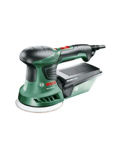 Ексцентрикова шліфувальна машина Bosch PEX 300 AE у кейсі (06033A3000)