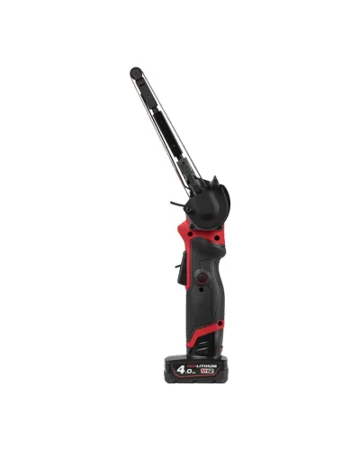 Акумуляторний стрічковий напилок Milwaukee M12 FBFL13-402B 13 мм (АКБ і ЗП) (4933480961)