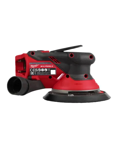 Шліфувальна машина ексцентрикова акумуляторна безщіткова Milwaukee M12 FROS2.5-0 Ø150 мм (без АКБ і ЗП) (4933493647)