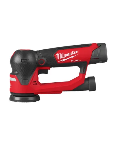 Шліфувальна машина ексцентрикова акумуляторна безщіткова Milwaukee M12 FSDR75-202B Ø75 мм (без АКБ і ЗП) (4933498233)