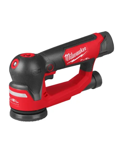 Шліфувальна машина ексцентрикова акумуляторна безщіткова Milwaukee M12 FSDR75-202B Ø75 мм (без АКБ і ЗП) (4933498233)
