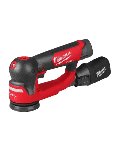 Шліфувальна машина ексцентрикова акумуляторна безщіткова Milwaukee M12 FSDR75-202B Ø75 мм (без АКБ і ЗП) (4933498233)
