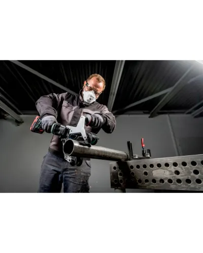 Акумуляторна стрічкова шліфувальна машина для труб Metabo RBVB 18 LTX BL 180 (601768840)