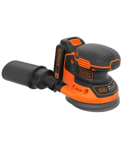 Шліфувальна машина ексцентрикова акумуляторна Black+Decker BDCROS18N (без АКБ і ЗП) (BDCROS18N)