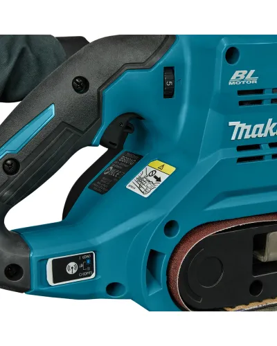Акумуляторна стрічкова шліфувальна машина Makita AWS XGT 40 V MAX 76x533 мм (без АКБ і ЗП) (BS001GZ)