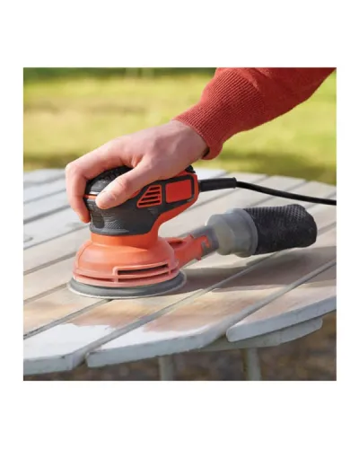 Шліфувальна машина ексцентрикова мережева Black+Decker KA199 (KA199)