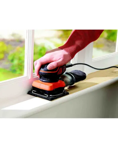 Шліфувальна машина вібраційна мережева BLACK+DECKER KA450 (KA450)