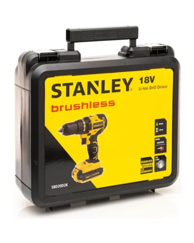 Акумуляторний шурупокрут Stanley SBD20D2K безщітковий (SBD20D2K)