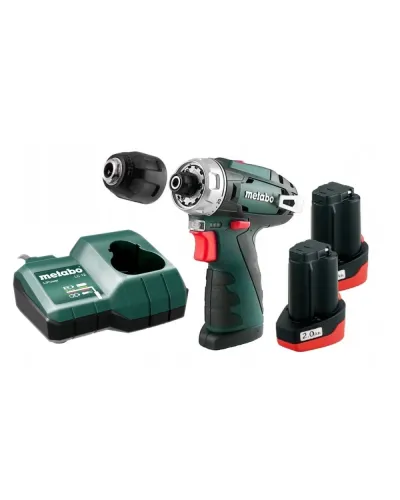 Акумуляторний дриль-шурупокрут Metabo PowerMaxx BS Basic (600984000)