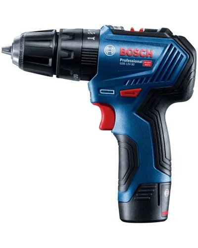 Акумуляторний ударний шурупокрут BOSCH GSB 12V-30 Professional безщітковий (06019G9100)