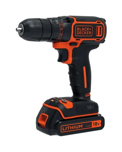 Акумуляторний шурупокрут Black + Decker BDCDC18B (BDCDC18B)