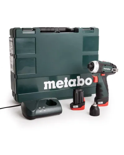 Аккумуляторная дрель-шуруповерт Metabo PowerMaxx BS Basic + кейс (600080500)