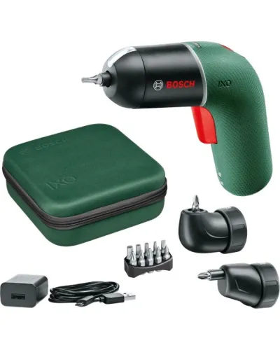 Акумуляторна викрутка Bosch IXO VI (Full set) (06039C7122)