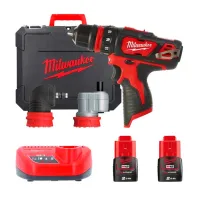 Дриль-шуруповерт акумуляторний Milwaukee M12 BDDXKIT-202C 32 Нм (АКБ і ЗП) (4933447836)