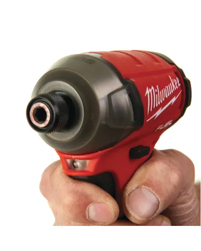 Дриль-шуруповерт акумуляторний ударний гідравлічний Milwaukee M18 FQID-0X 50 Нм (без АКБ і ЗП) (4933459187)