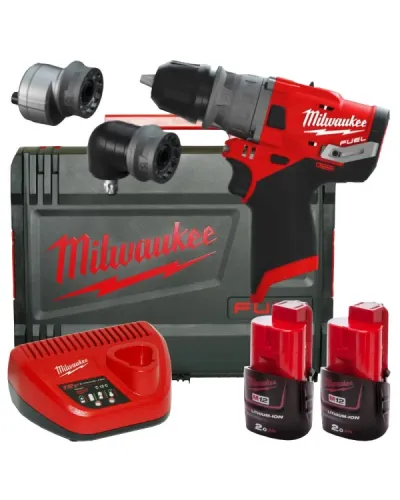 Акумуляторний шуруповерт Milwaukee 12 FUEL FPDX-202X (37 Нм) (4933464136)