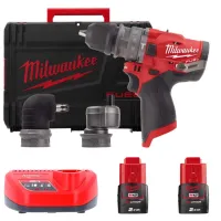 Аккумуляторный ударный шуруповерт Milwaukee M12 FPDXKIT-202X (37 Нм) (4933464138)