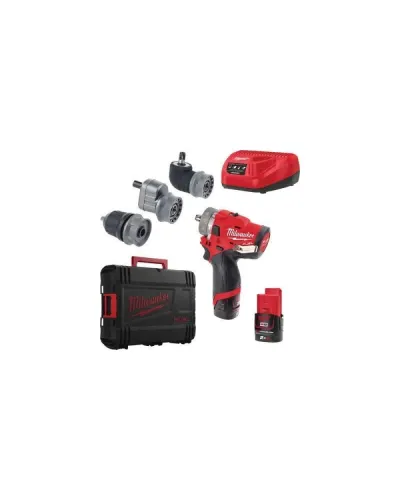 Акумуляторний ударний шуруповерт Milwaukee M12 FPDXKIT-202X (37 Нм) (4933464138)