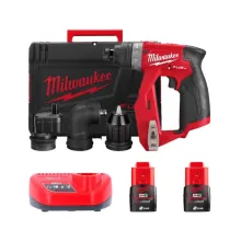 Дриль-шуруповерт акумуляторний безщітковий Milwaukee M12 FDDXKIT-202X FUEL (34 Нм) (4933464979)