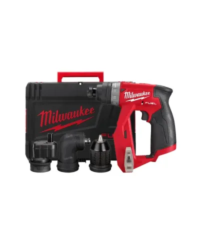 Дриль-шуруповерт акумуляторний безщітковий Milwaukee M12 FUEL (34 Нм) (4933471332)