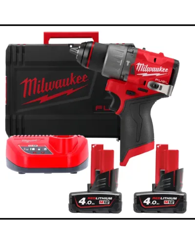 Акумуляторний безщітковий дриль-шуруповерт Milwaukee M12 FPD2-402X 45 Нм (АКБ і ЗП) (4933479869)