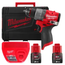 Дриль-шуруповерт акумуляторний Milwaukee M12 FDD2-202X (37 Нм) (4933479873)
