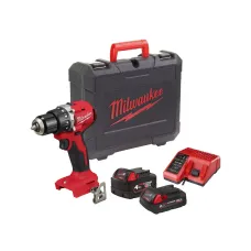 Дриль-шуруповерт акумуляторний ударний безщітковий Milwaukee M18 BLPDRC-422C 60.5 Нм (АКБ і ЗП) (4933492825)
