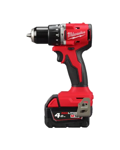 Дриль-шуруповерт акумуляторний ударний безщітковий Milwaukee M18 BLPDRC-422C 60.5 Нм (АКБ і ЗП) (4933492825)