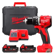 Дриль-шуруповерт акумуляторний Milwaukee M18 BLDDRC-202С 60.5 Нм (АКБ і ЗП) (4933492833)