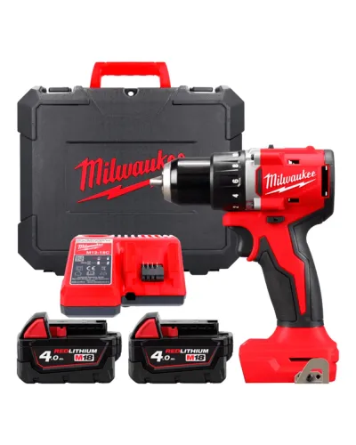 Дриль-шуруповерт акумуляторний Milwaukee M18 BLDDRC-402С 60.5 Нм (АКБ і ЗП) (4933492834)