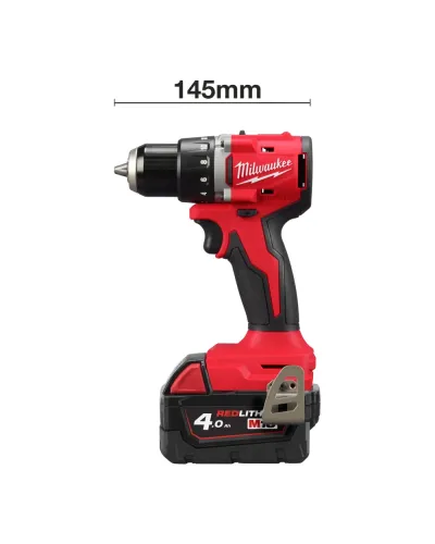 Дриль-шуруповерт акумуляторний Milwaukee M18 BLDDRC-402С 60.5 Нм (АКБ і ЗП) (4933492834)