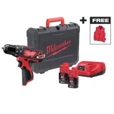 Акумуляторний ударний шуруповерт Milwaukee M12 BPDMC-202C (30 Нм) (4933499465)