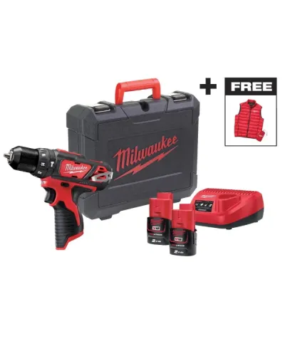 Акумуляторний ударний шуруповерт Milwaukee M12 BPDMC-202C (30 Нм) (4933499465)