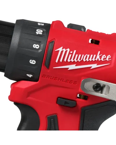 Дриль-шуруповерт акумуляторний Milwaukee M12 BLDDRC-0 40 Нм (без АКБ і ЗП) (4933499683)