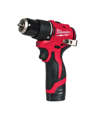 Дриль-шуруповерт акумуляторний ударний безщітковий Milwaukee M12 BLPDRC-202С 40 Нм (АКБ і ЗП) (4933500422)