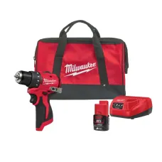 Дриль-шуруповерт акумуляторний Milwaukee M12 BLDDRC- 201BRF 40 Нм (АКБ і ЗП) (4933500773)